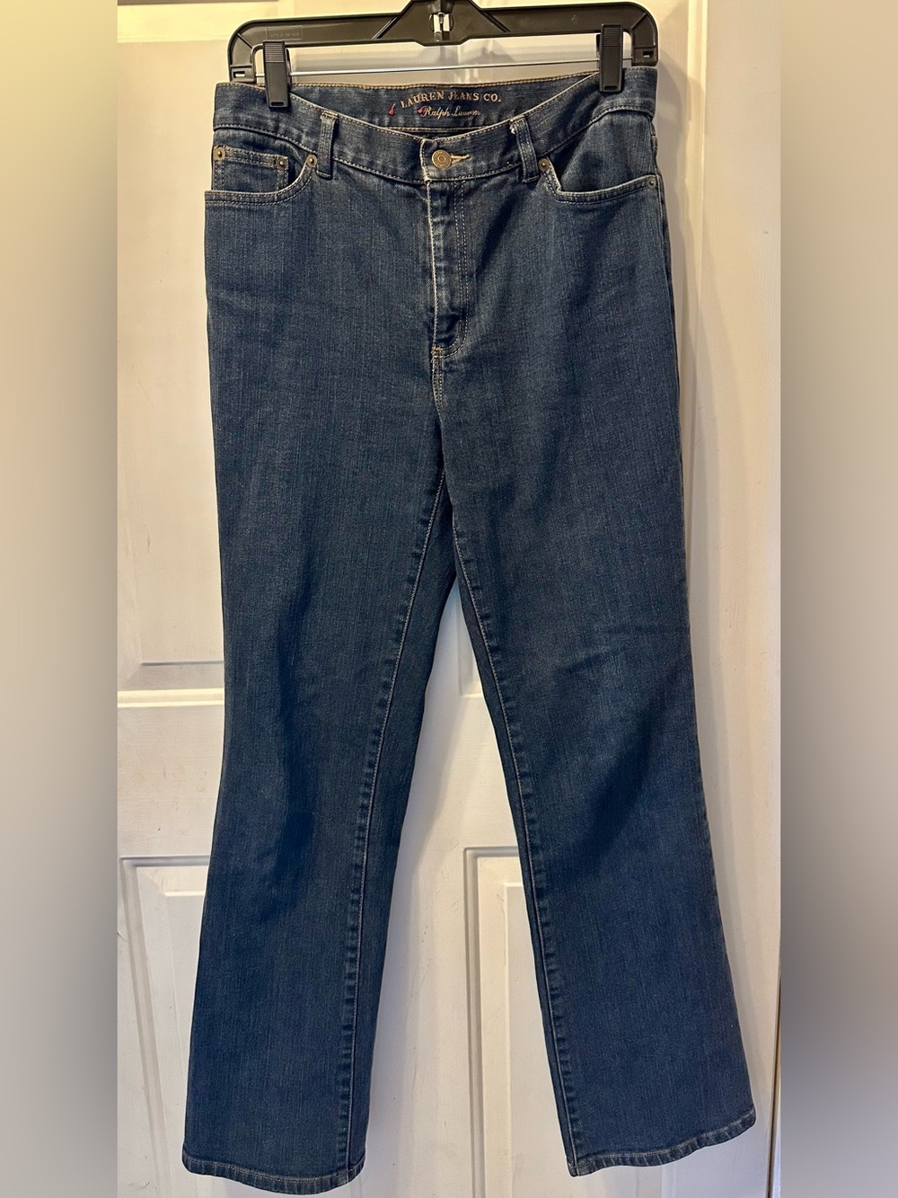 Ralph Lauren Vintage 90s Dark Wash Straight Leg Jeans